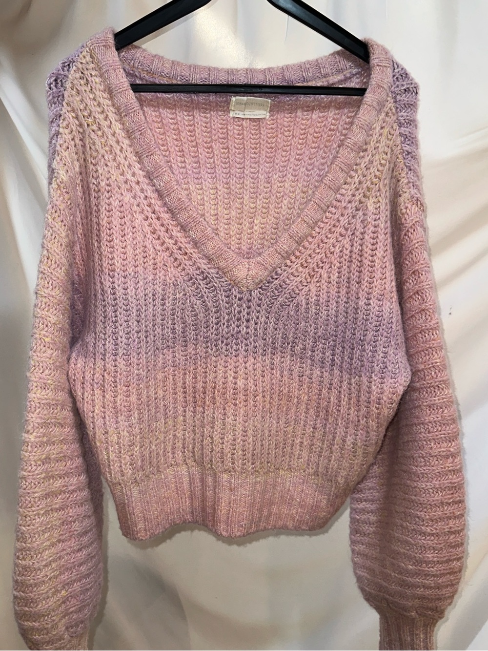 Ombre V-Neck Sweater